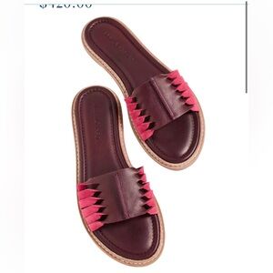 Ulla Johnson Twisted Contrast Slide